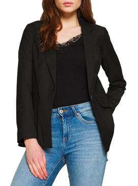 Blazer Only Carolina Negro Mujer