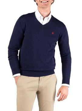 Jersey El Ganso Jumper Elbow Marino Hombre