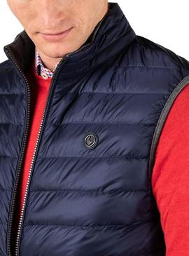 Chaleco El Ganso Down Basic Marino Hombre
