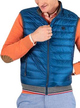 Chaleco El Ganso Down Basic Azul Hombre