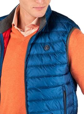 Chaleco El Ganso Down Basic Azul Hombre