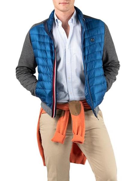 Chaqueta El Down Basic Azul Hombre