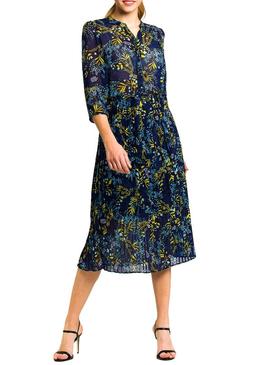 Vestido Naf Naf Midi Estampado Mujer