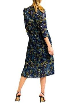 Vestido Naf Naf Midi Estampado Mujer