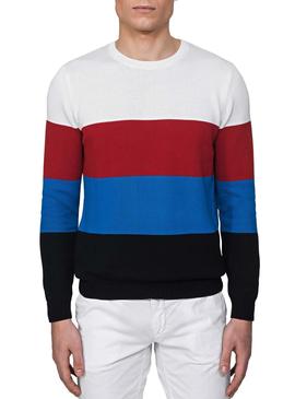 Jersey Antony Morato Rayas Multicolor Hombre