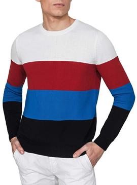 Jersey Antony Morato Rayas Multicolor Hombre