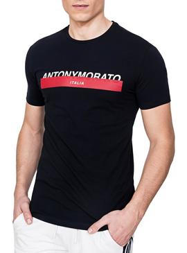 Camiseta Antony Morato Logo Marino Hombre