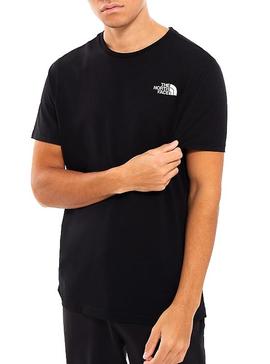 Camiseta The North Face Rainbow Negro Hombre