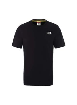 Camiseta The North Face Rainbow Negro Hombre