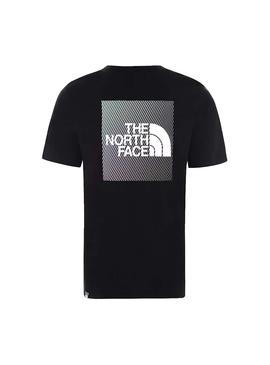 Camiseta The North Face Rainbow Negro Hombre