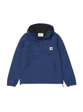 Carhartt Nimbus Pullover Woman Metro Blue