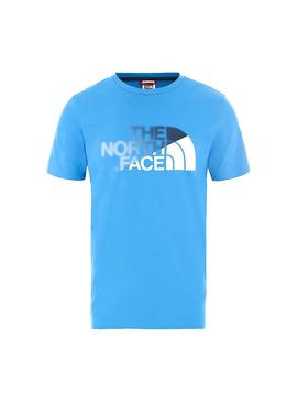 Camiseta The North Face Logo Azul Hombre