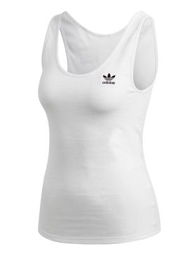 Camiseta Adidas Tank Blanco Mujer