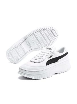 Zapatillas Puma Deva Leather Blanco Mujer