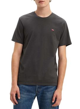 Camiseta Levis Original Negro Hombre