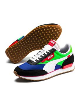 Zapatillas Puma Future Rider Verde Hombre Mujer