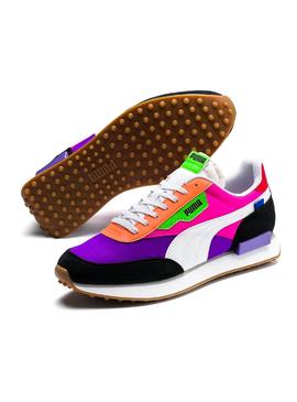 Zapatillas Puma Future Rider Morado Hombre Mujer