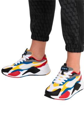 Zapatillas Puma RS X PUZZLE Blanco Hombre