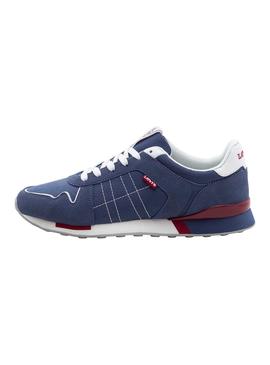 Zapatillas Levis Webb Marino Para Hombre