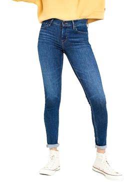 Pantalón Vaquero Levis 710 Innovation Azul Mujer