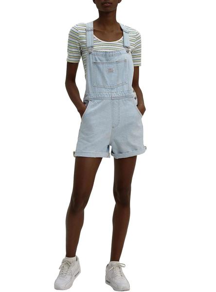 lechuga florero caldera Peto Levis Vintage Shortall Azul Mujer