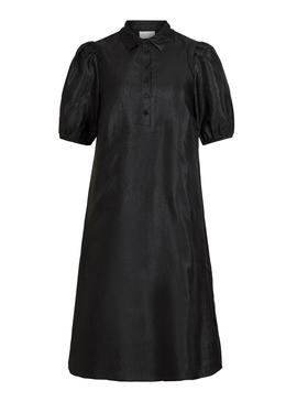 Vestido Vila Richter Negro Mujer