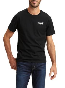 Camiseta Levis Hausemark Negro Hombre