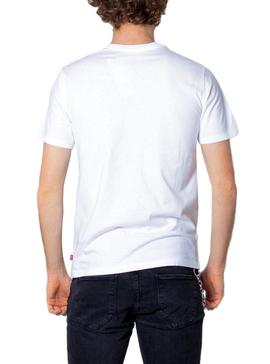 Camiseta Levis Hausemark Floral Blanco Hombre
