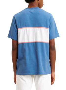 Camiseta Levis Colorblock Serif Riverside Azul 