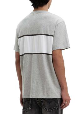 Camiseta Levis Colorblock Serif Riverside Gris 