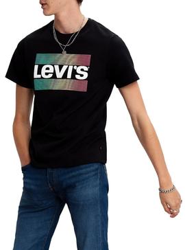 Camiseta Levis Sportswear Logo Negro Hombre