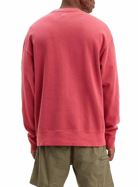 Sudadera Levis Authentic Rojo