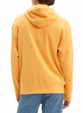 Sudadera Levis Hoddie Serif Basic Amarillo Hombre