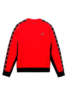 Sudadera Lacoste Sport Rojo Hombre