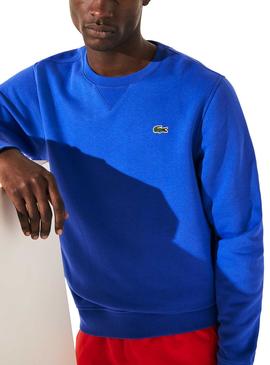Sudadera Lacoste SH7613 Azul Hombre