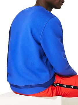 Sudadera Lacoste SH7613 Azul Hombre