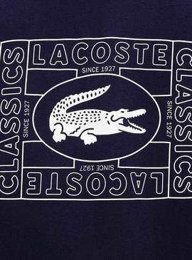 Sudadera Lacoste SH8807 Marino Hombre