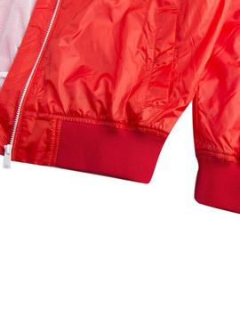 Bomber Tommy Jeans Recycled Rojo Mujer
