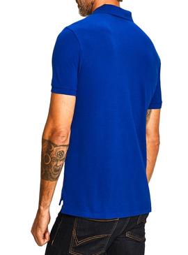 Polo Ralph Lauren Basic Azul Electrico Hombre