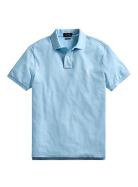 Polo Ralph Lauren Basic Azul Claro para Hombre