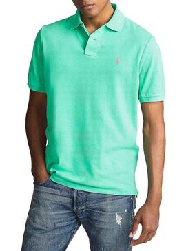 Polo Ralph Lauren Basic Verde para Hombre