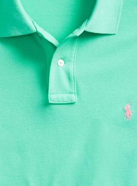 Polo Ralph Lauren Basic Verde para Hombre