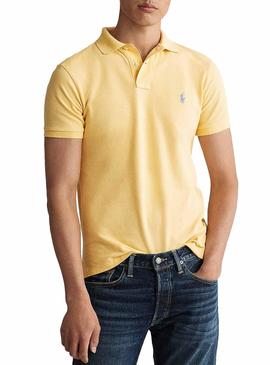 Polo Ralph Lauren Basic Amarillo para Hombre