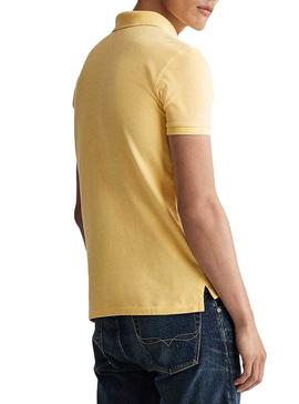 Polo Ralph Lauren Basic Amarillo para Hombre