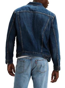 Chaqueta Levis The Trucker Azul Hombre