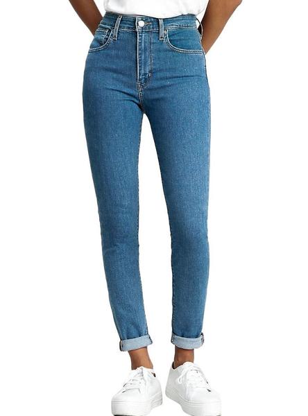 Pantalón Vaquero Levis 721 High Rise Azul Mujer