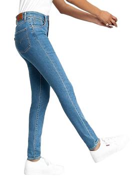 Pantalón Vaquero Levis 721 High Rise Azul Mujer