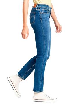 Pantalon Vaquero Levis 712 Slim Mid Mujer