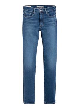 Pantalon Vaquero Levis 712 Slim Mid Mujer