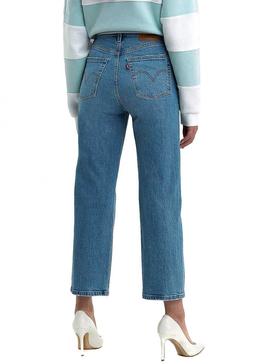 Pantalon Vaquero Levis Ribcage Mujer